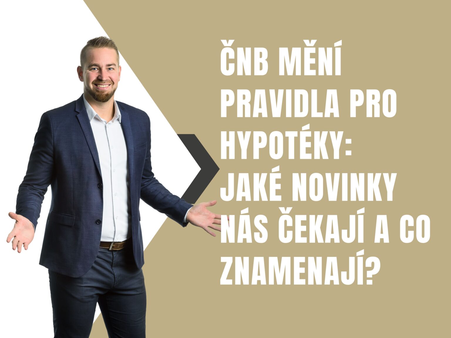 Lukáš Peterek: Obrázek ke článku na téma: ČNB mění pravidla hypotéky